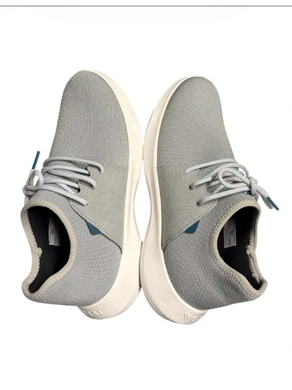 Vessi Everyday Classic Premium Waterproof Sneaker Light Green Gray Mens 8